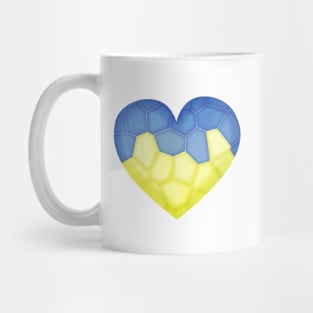 Strong Heart. Ukrainian heart Mug